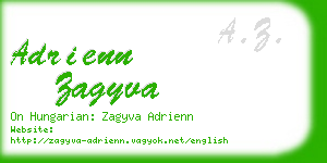 adrienn zagyva business card